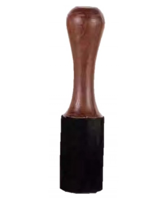 銅磬 頌缽皮棒 檀木敲棒 敲擊皮棒 18CM 中號